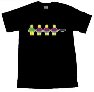 West Ham Lego Men Table Football Style T SHIRT ALL SIZES