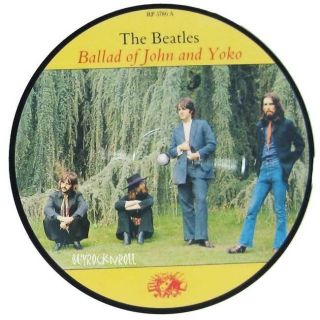  Anniversary 7 Picture Disc Ballad of John & Yoko / Old Brown Shoe