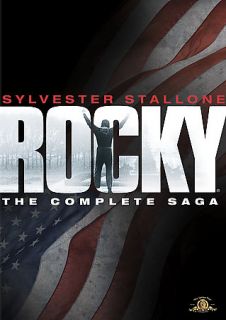 Rocky   The Complete Saga Collection DVD, 2009, 6 Disc Set, Widescreen 