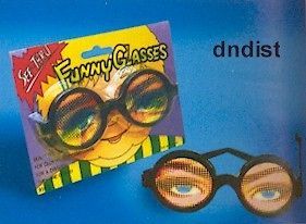 fake novelty funny eyes glasses toy eye specs disguise time