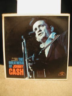 The Greatness of JOHNNY CASH Vinyl Record LP Album SUN Label