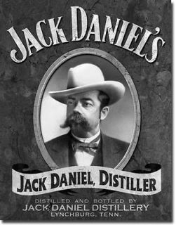 Jack Daniels Daniels Portrait Retro Metal Tin Sign