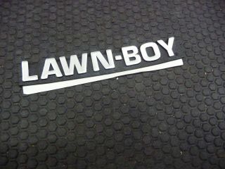 New Lawnboy 92 8615 928615 Applique Decal Shroud 92 1153 Silver Pro 