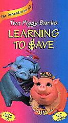 Adventures of Two Piggy Banks, The   Learning to Save VHS