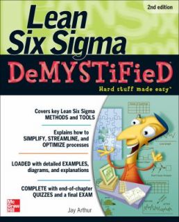 Lean Six SIGMA Demystified by Jay Arthur 2006, Paperback