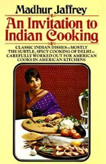   Invitation to Indian Cooking by Madhur Jaffrey 1975, Paperback
