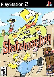 The Simpsons Skateboarding Sony PlayStation 2, 2002