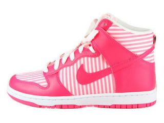 429984 602] NIKE DUNK HIGH SKINNY HOT PUNCH/WHITE WOMENS SIZE 5 TO 6 