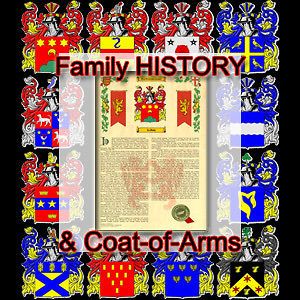 Armorial Name History   Coat of Arms   Family Crest 11x17 KIRBY TO 