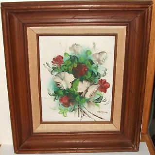 nancy lee original oil on canvas floral flower painting time