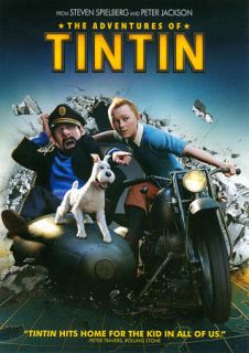 The Adventures of Tintin DVD, 2012, Includes Digital Copy UltraViolet 