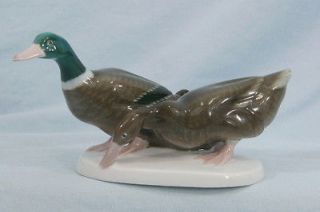   Kunst Abteilun​g   Mallard Pair of Ducks Figurine   Karl Himmelstoss