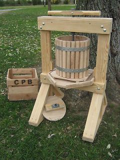 CP&B Apple Cider / Wine Press & Barrel Kit