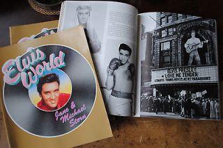 ELVIS PRESLEY Illustrated Biography ~ Out Of Print Book by Jane 