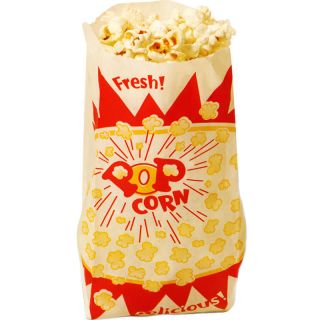 One Thousand Jumbo 2oz Popcorn Maker Serving Bags Bulk Commercial 