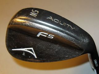 ACUITY F5 BLACK NICKEL SAND Wedge 56*, RIGHT FIRM STEEL SHAFT, VERY 
