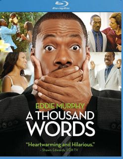 Thousand Words Blu ray Disc, 2012, Includes Digital Copy UltraViolet 