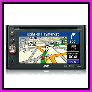 JVC KW AV70 7 Touch Screen + GPS System DVD  iPhone iPod Car 