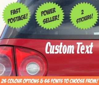 personalised custom car stickers kia carens ceed picanto