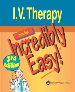 Therapy Made Incredibly Easy by Springhouse Publishing Company 