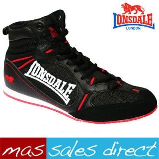 NEW LONSDALE MENS TYPHOON LO BOXING MARTIAL ARTS SHOES ADULT BOOTS 