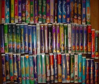   VHS Disney YOU PICK: Cinderella, Dumbo, Bambi, Robin Hood, Loin King