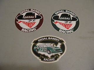 skoal bandit racing decals three different all new expedited shipping