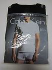 NEW WOMENS CALVIN KLEIN CREW NECK BASIC COTTON BLEND T SHIRTS 2PK XL 