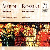 Verdi Requiem Rossini Stabat Mater by Josef Traxel, Ameral Gunson CD 
