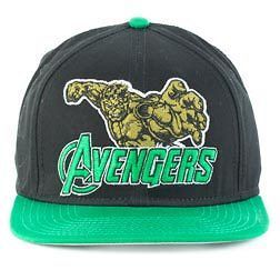 Avengers Movie Hulk Snapback Adjustable Hat Cap Marvel Licensed 