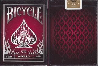 decks bicycle apollo playing cards new in cellophane returns