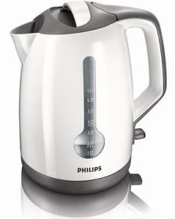 Philips HD4644/00 White Energy Efficient Kettle, 3000 Watt, 1.7 Litre