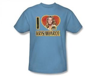 Charlies Angels I Love Kris Munroe Vintage Style Heart 80s TV Show T 