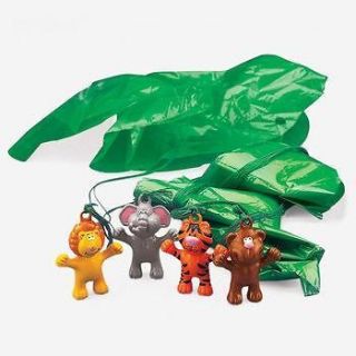 12 zoo theme paratroopers kids birthday party favors one day
