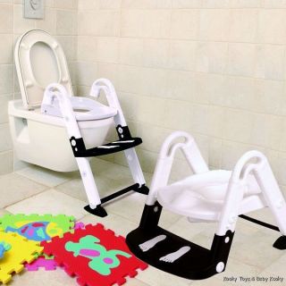 Kids Kit 3 in1 Toilet Trainer Potty   Steps  Seat Glow In The Dark 