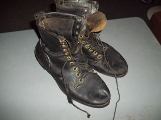 vintage army boots are they from korea wwii look time