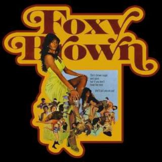 70 s blaxploitation cult classic foxy brown custom tee