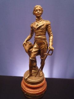 statue of wellington spelter france 19 century from mexico returns