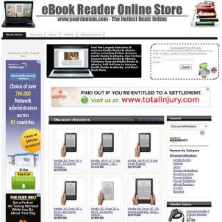 Very Popular Kindle/Nook/eR​eader Website Business For Sale
