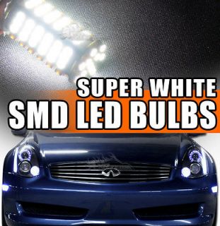   H11/H8/H9 102x 3528 SMD LED Bumper Fog/Driving Light Lamp Bulbs 12V 13