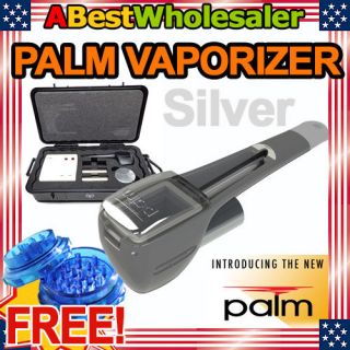 NEW PALM SILVER Portable Vaporizer by VaporBlunt Vape + FREE BONUS