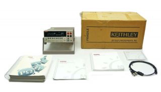 NEW IN BOX KEITHLEY 2400 SOURCEMETER 1A 20W 200V DIGITAL VOLTAGE 