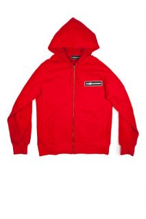 THE HUNDREDS RED HOODIE SWEATER  HUF SUPREME STUSSY