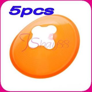 5x Orange Half Cone Marker Football Soccer Sports Field Practice Drill 