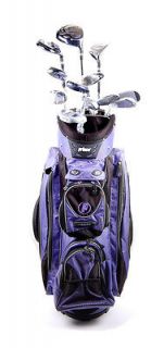 New Prince LX 11 Club Ladies Complete Golf Set RH w/ Cart Bag