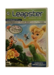 LeapFrog Leapster 2   Disney Fairies at Pixie Hollow Game Ages 4 7 