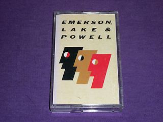 emerson lake powell rare cassette tape polygram 1986 time left