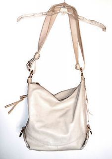 MARINO ORLANDI RARE LARGE beige leather purse ITALY shoulder bag 