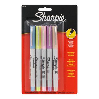 sharpie permanent markers ultra fine point assorted time left