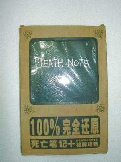 cosplay death note deathnote notebook gift necklace from hong kong